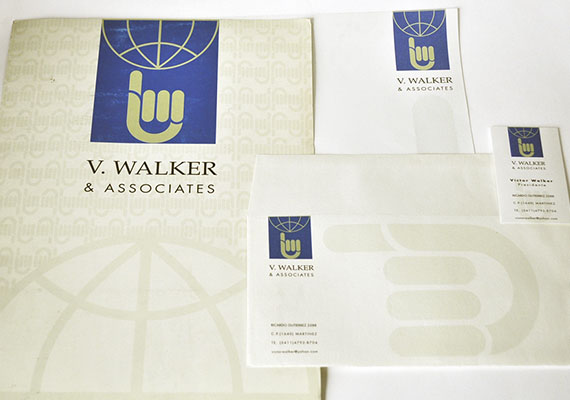 Desarrollo de papelerías para V. Walker & Associates / Edward´s / Brayton 