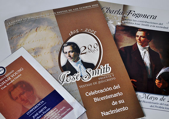 Desarrollo de elementos gráficos para conferencia por Bicentenerio José Smith, para La Iglesia de Jesucristo de los Santos de los Últimos Días.