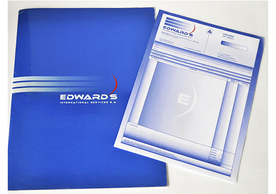 Desarrollo de papelerías para V. Walker & Associates / Edward´s / Brayton